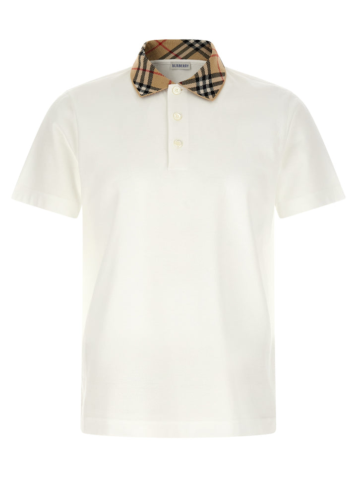 Burberry Evan Polo - White | 21a8af12c19c61f29169ee898b689c6b1563bef0