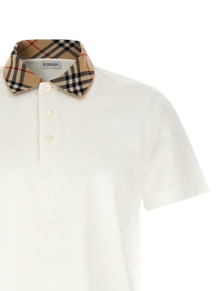Burberry Evan Polo - White | d30a903af8591aad31eed0450b8e1756c7115d2f