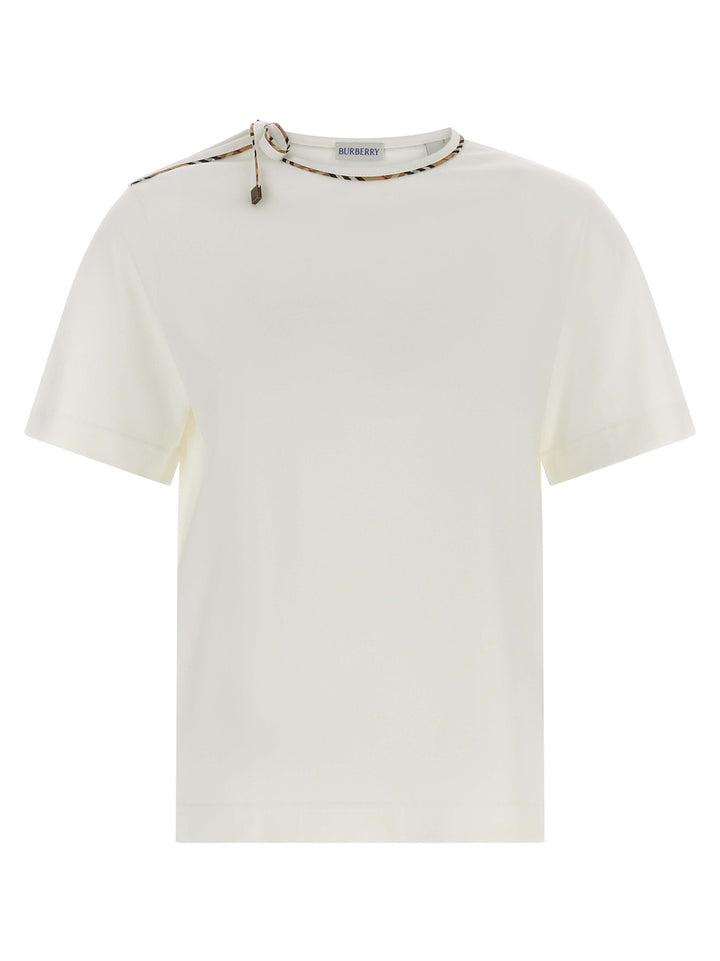 Burberry Frankie Bow T-shirt - White | 6a06c36caef0c04991d97bc12dfd2929364ff105