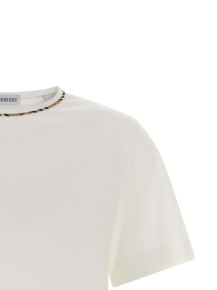 Burberry Frankie Bow T-shirt - White | f7786e085b2b9341a8c0289406fe313da03f8cad