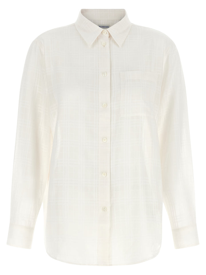 Burberry Emma Shirt and Blouse - White | 33da86ebc4a0f68280e46d1ca4d95818c7991fb7