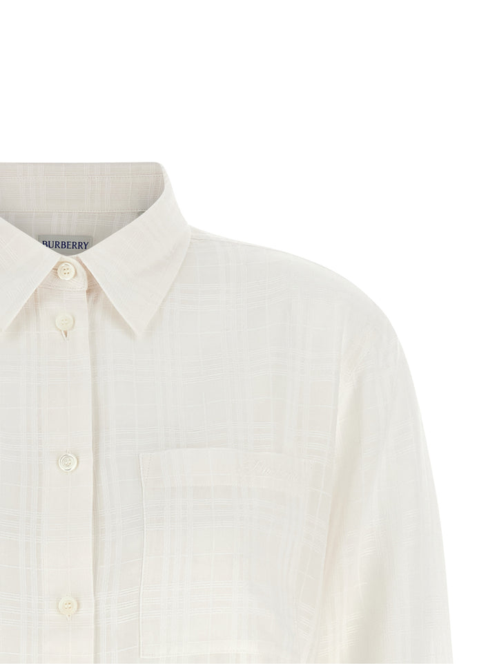 Burberry Emma Shirt and Blouse - White | 4e2e52603e7ed942d37d78a3dbf01b37fc235cf4