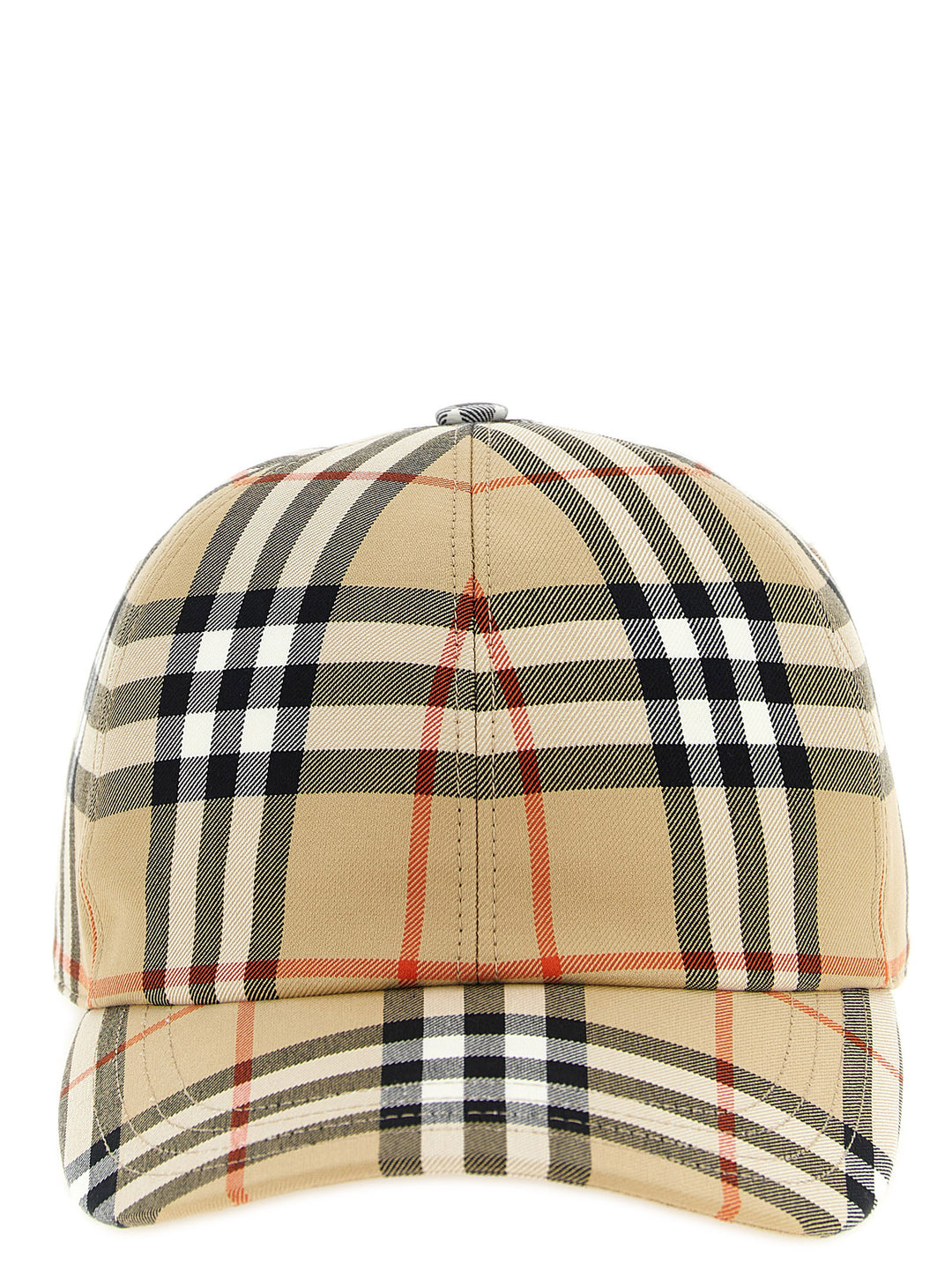 Burberry Burberry Check Cap Hats - Beige | e25690de8a63fd09983ce3eb3c98ee53ebfba476