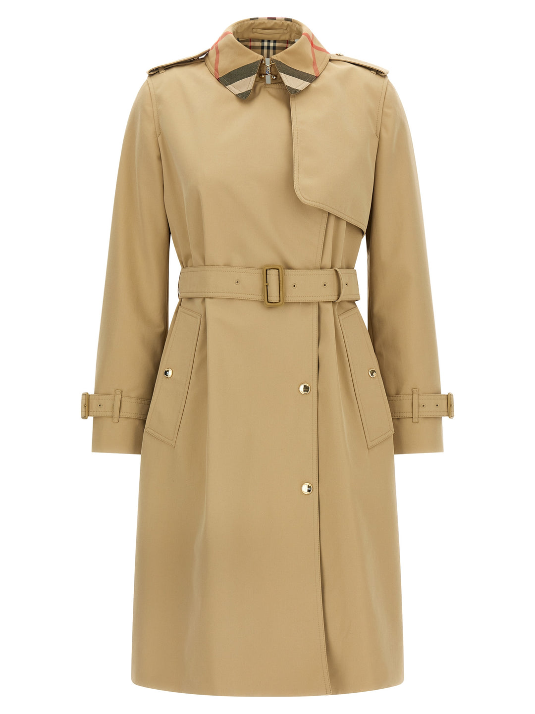 Burberry Sandridge Coats and Trench Coats - Beige | 651705262d587b39be363199dd265d8901ad905b