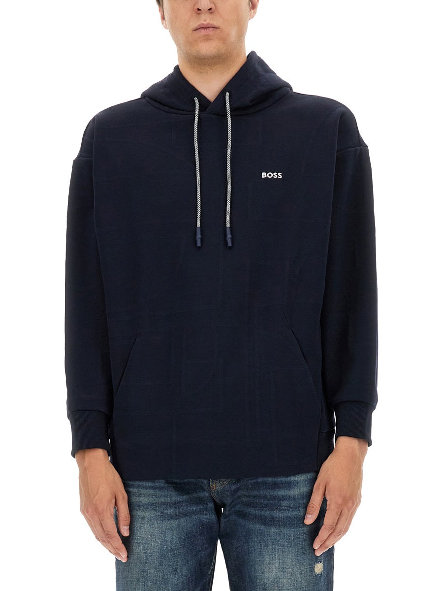Boss Sweatshirts - Blue | Wanan Luxury