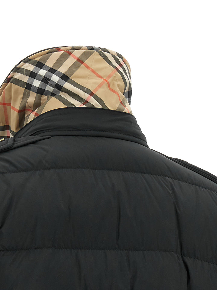 Burberry Kent Puffer Jackets - Black | edff0402b7e20e525ccef352112c8c58865e7712