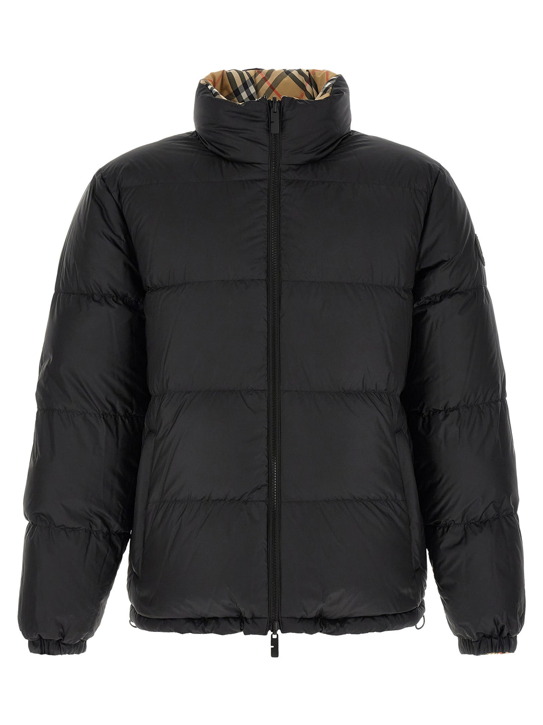 Burberry Snowdon Puffer Jackets - Beige | 13e53f823c1b1cf5dd00d48961a96807b8d07ee9