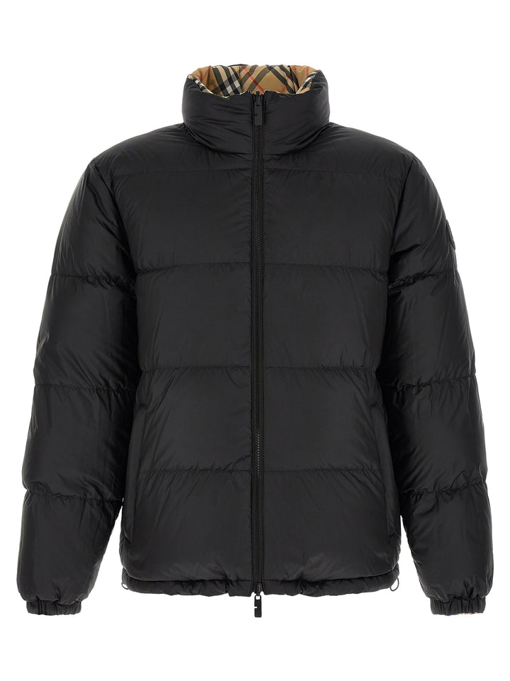 Burberry Snowdon Puffer Jackets - Beige | 13e53f823c1b1cf5dd00d48961a96807b8d07ee9