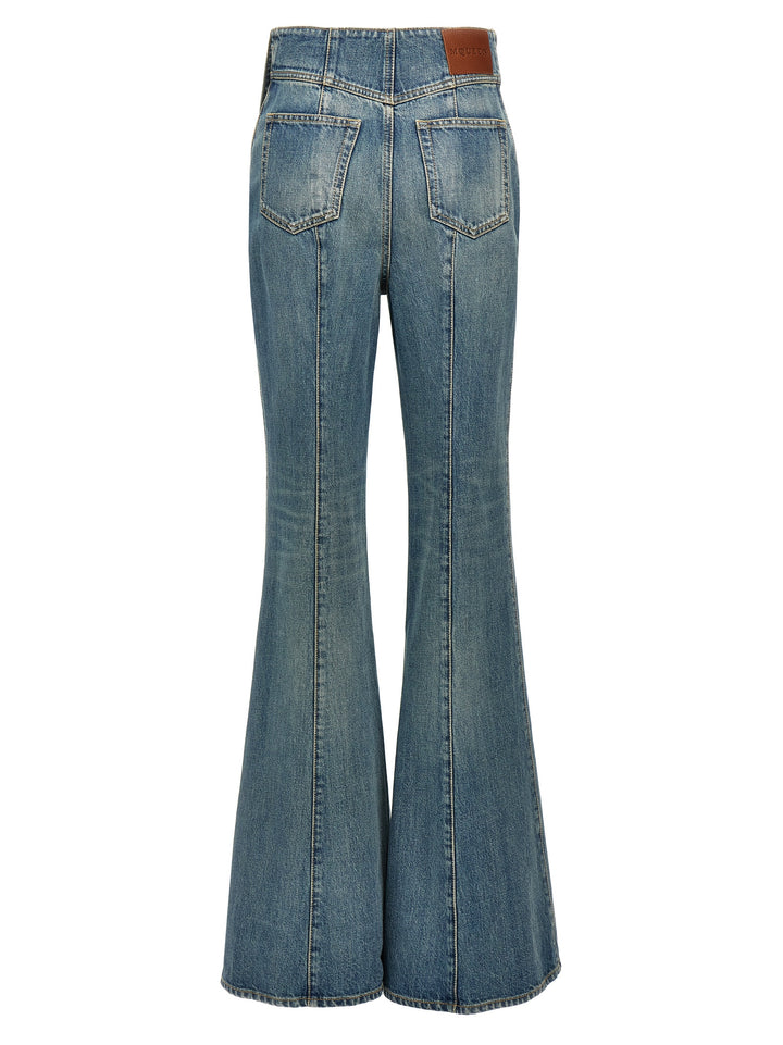 Mcqueen Denim Pants Jeans - Blue | 4169a119bb19bf5a030f5c7acfdb37481f2a57fc