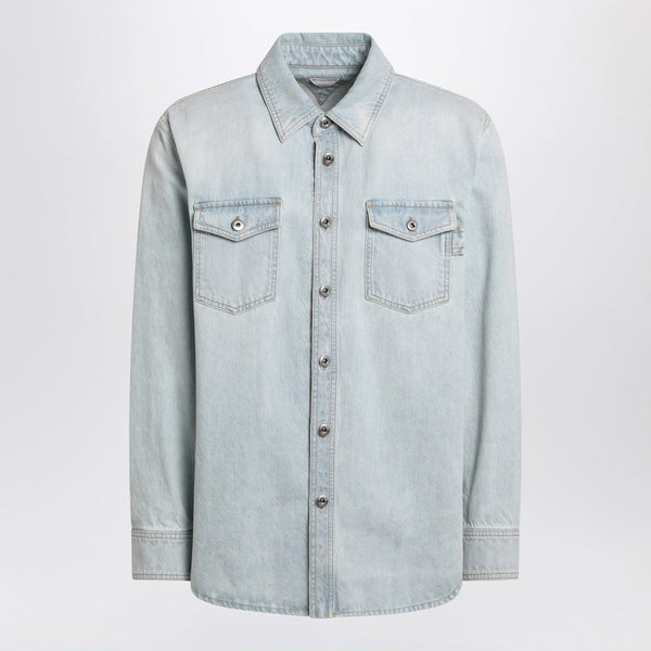 Light Blue Denim Shirt Extra Bleach