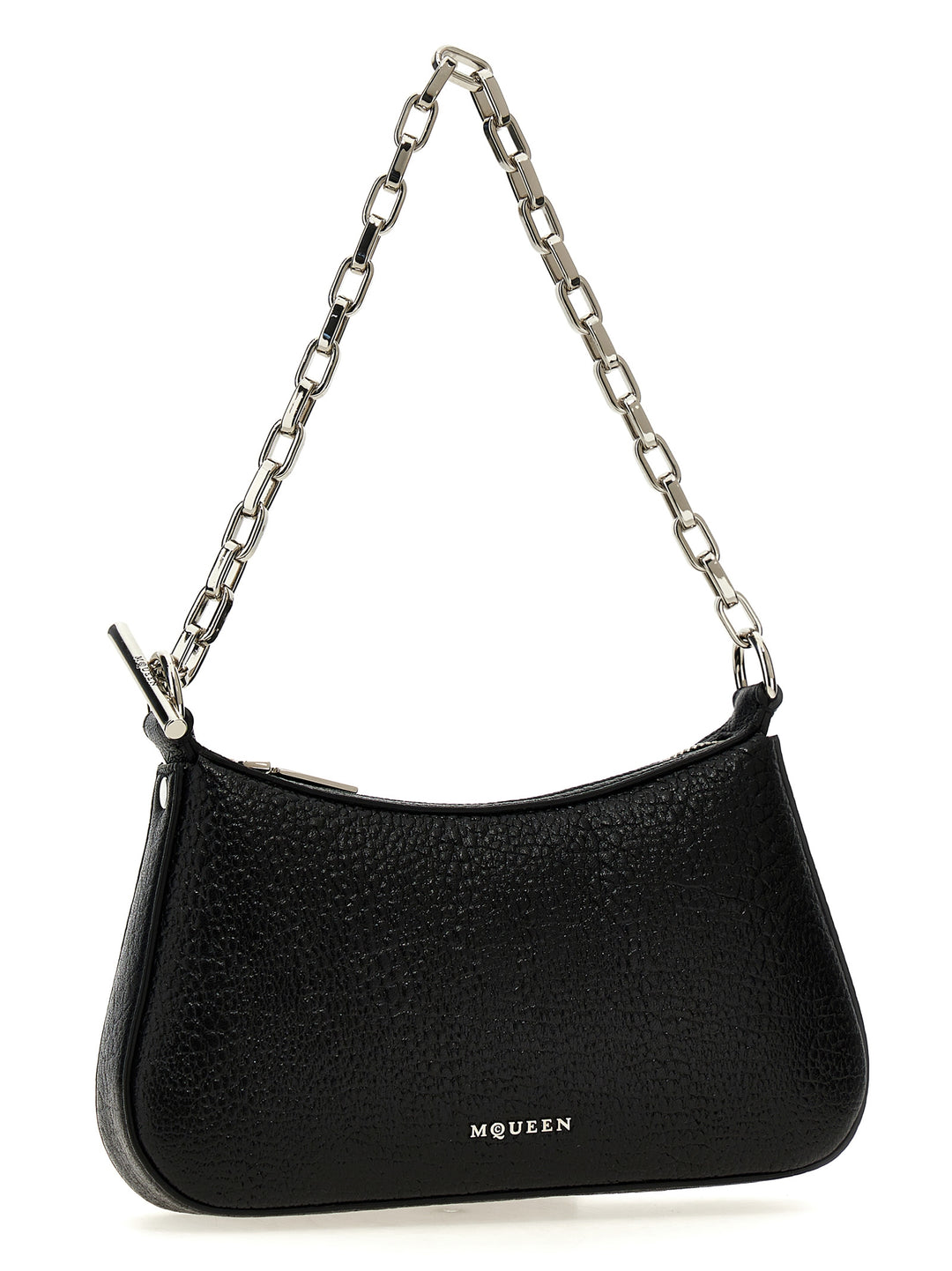Mcqueen Mcqueen T-Bar Mini Hand Bags - Black | 1cfdf221181d065c4995dd88ecbd567970a86eed