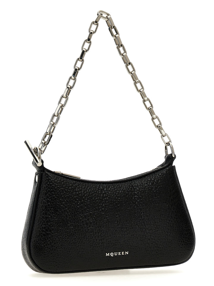 Mcqueen Mcqueen T-Bar Mini Hand Bags - Black | 1cfdf221181d065c4995dd88ecbd567970a86eed