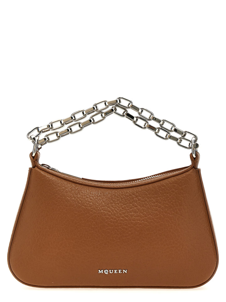 Mcqueen Mcqueen T-Bar Mini Hand Bags - Brown | 4b8339b1ca0a530c5d62de82ee5fd32089c59b6e