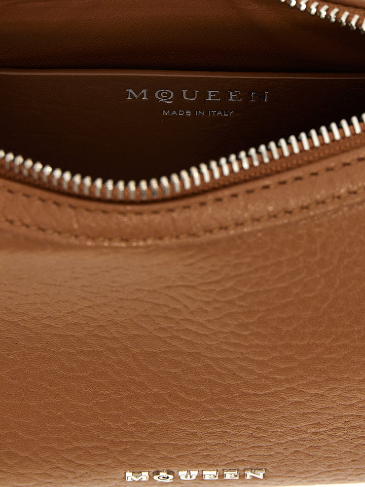 Mcqueen Mcqueen T-Bar Mini Hand Bags - Brown | 1e54fcff9f4bed2c5e0734e472763b751f065b4a