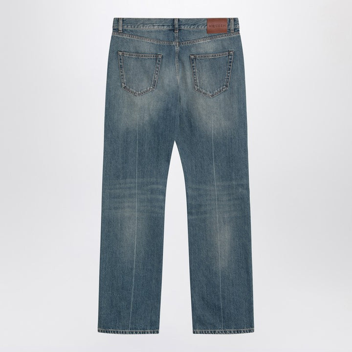 Alexander Mcqueen Pants - Blue | 17b72f074b3a0e7571da9618ac00791df5853f1b
