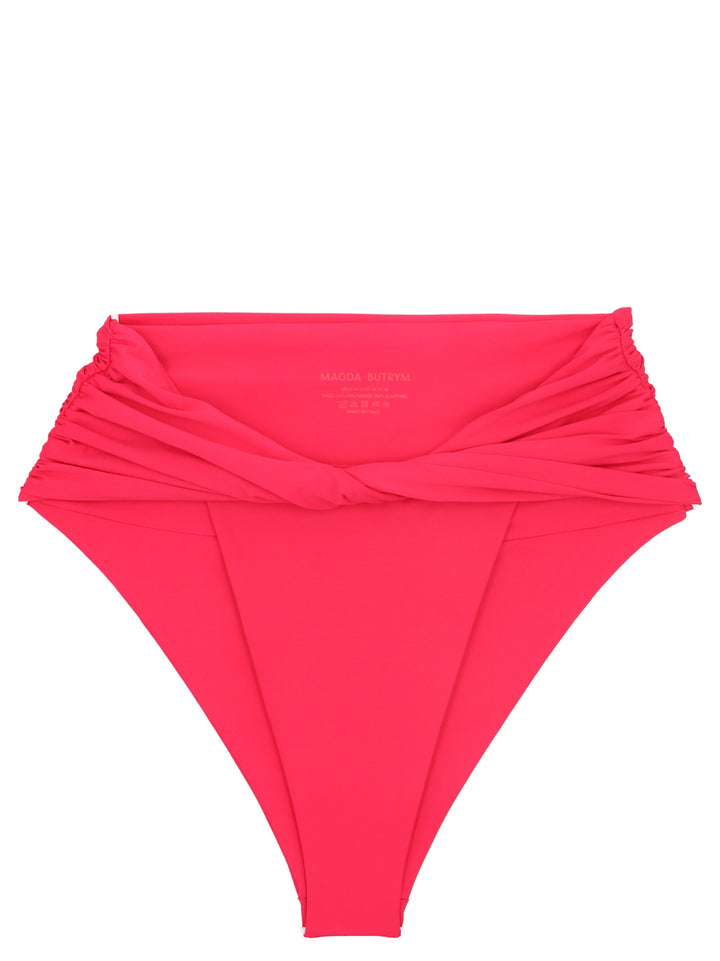 Magda Butrym Twisted Bikini Briefs Beachwear - Fuchsia | c98b75ffef97a9baa48531e3f66d5b31dc10e723