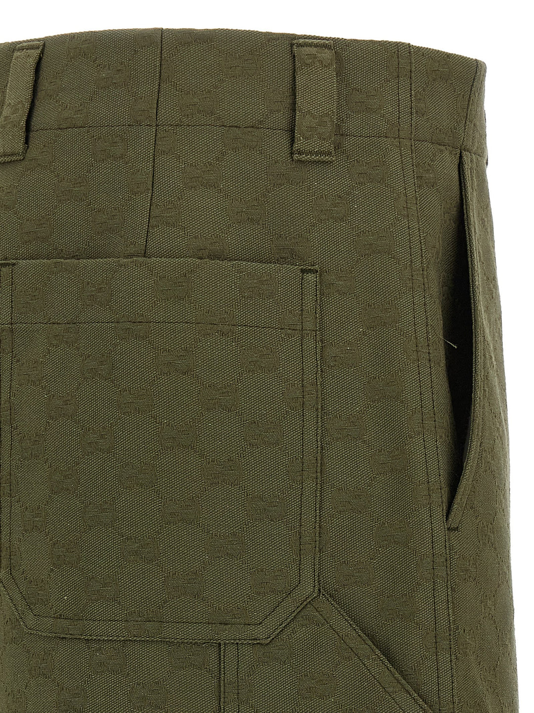 Gucci Bermuda Gg Bermuda and Short - Green | ae8b86b89bbb719eeb2320021ab04dea7bace9d8