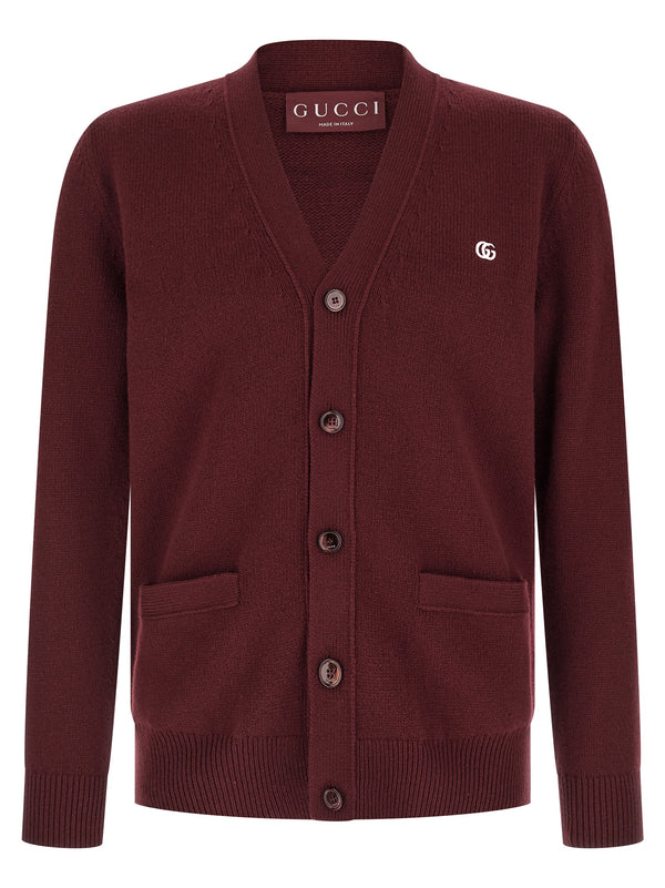 Doppia G Sweaters And Cardigans Bordeaux