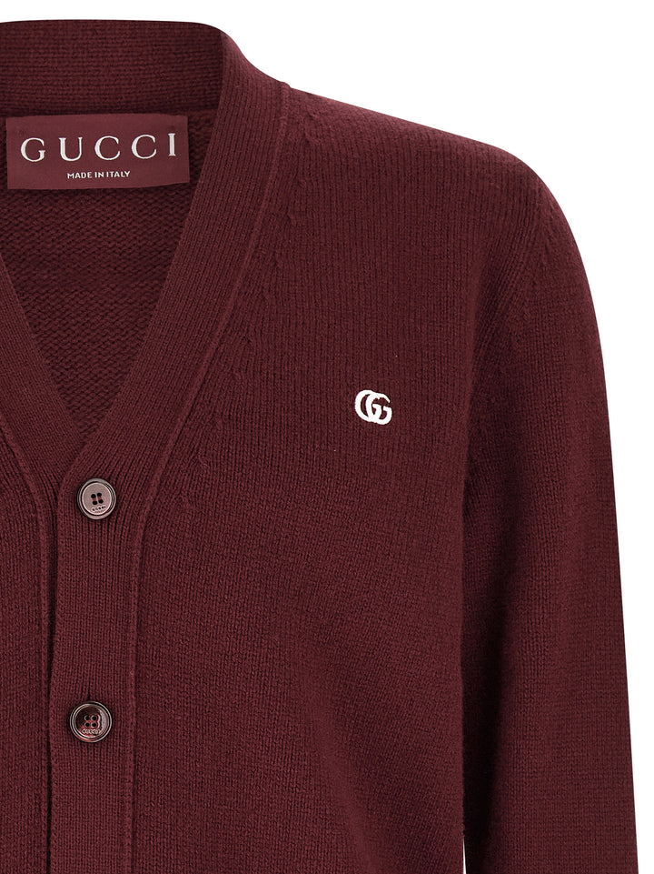 Gucci Doppia G Sweaters and Cardigans - Bordeaux | 007f87fa56476599d1a87734ed0daa86fc5c4f0f