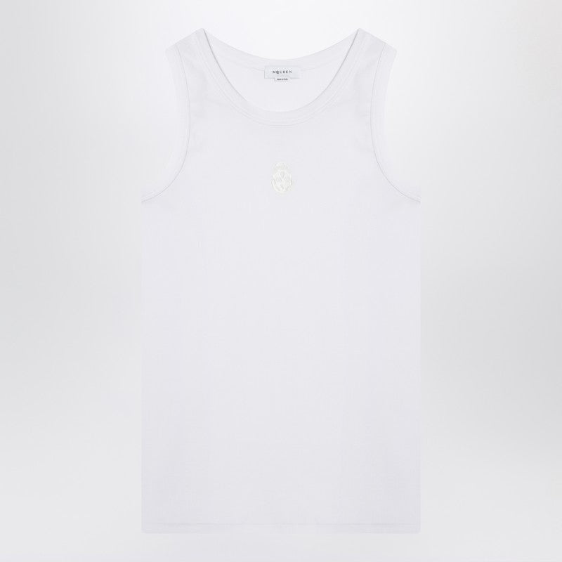 Alexander Mcqueen Shirts & Tops - White | 8c0e6ae0d286d31bb96675f11b842a8b5cd3cfae