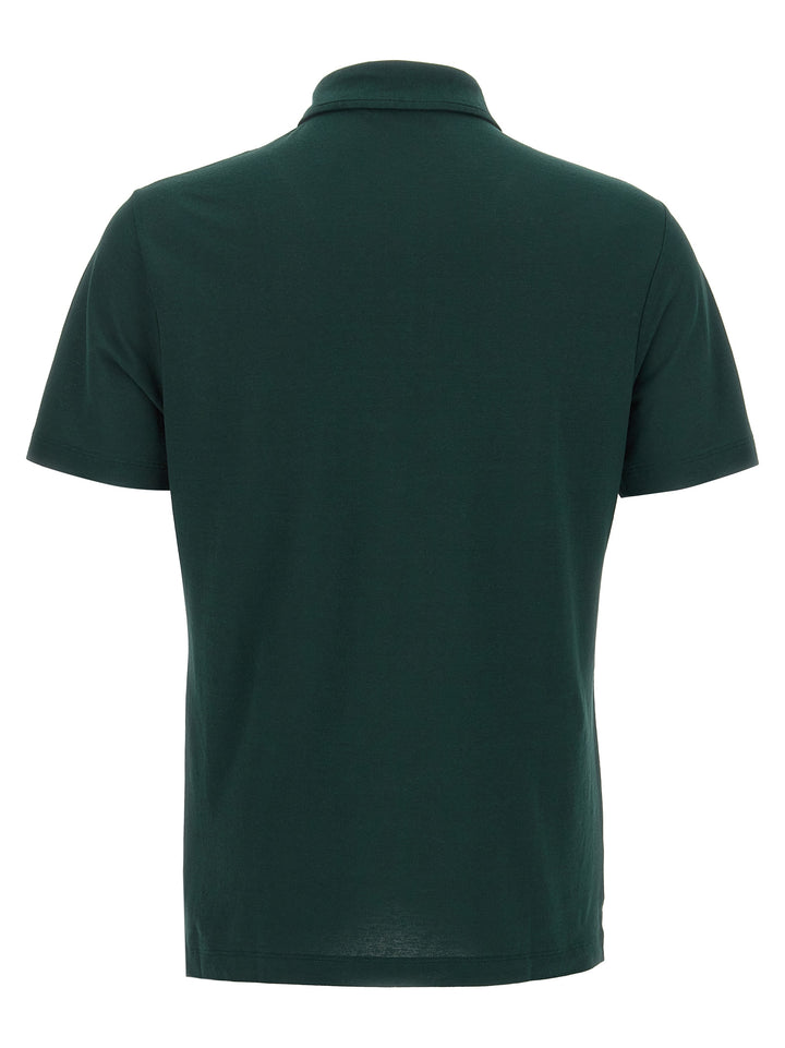 Ice Cotton Polo Green