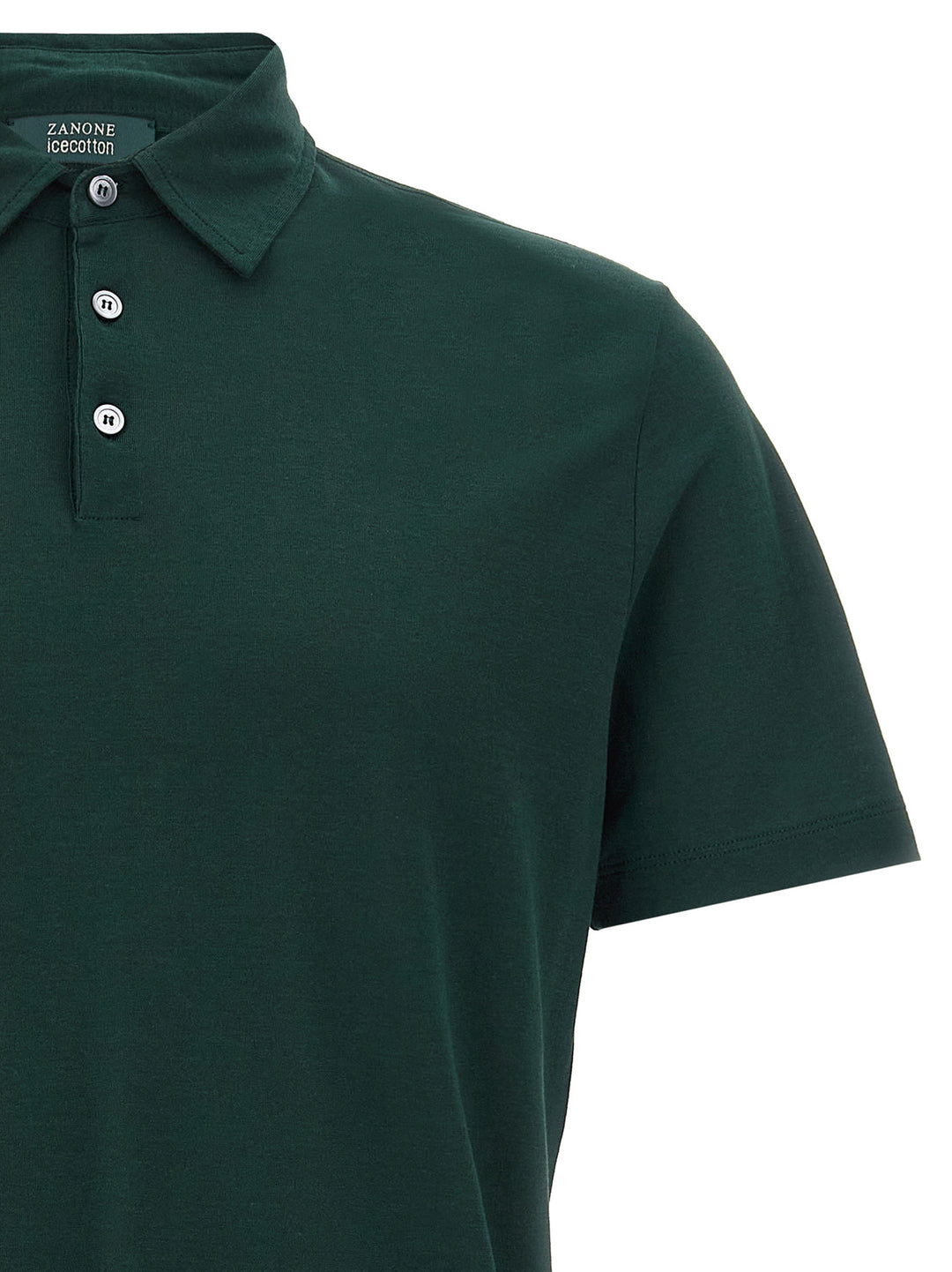 Ice Cotton Polo Green