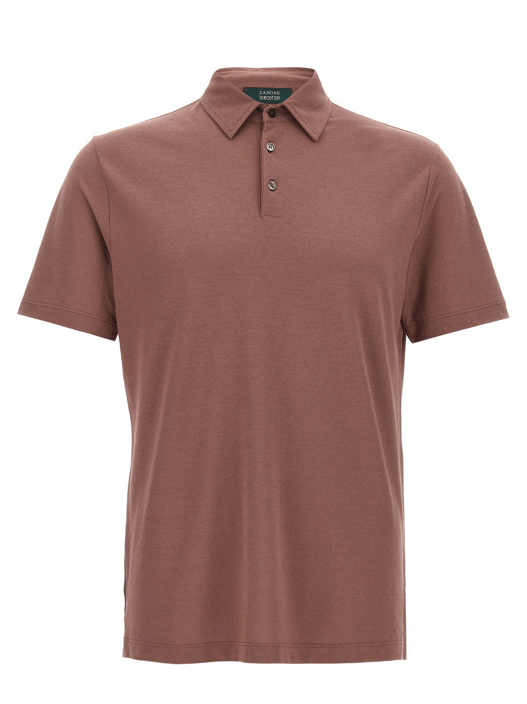 Ice Cotton Polo Brown