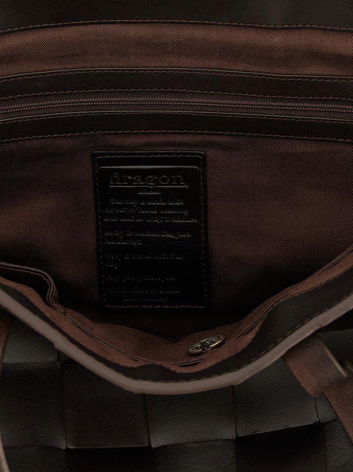 Dragon Diffusion Japan Tote Hand Bags - Brown | a894fa5e68bc0ac7d00caba3f9dc600b8efa1926