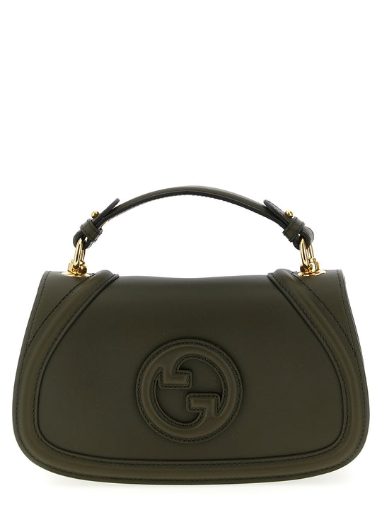Gucci Blondie Hand Bags Green