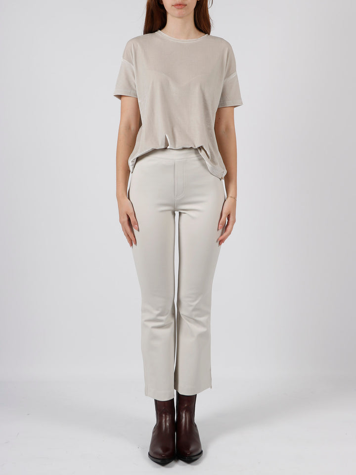 Stretch jersey resort trousers