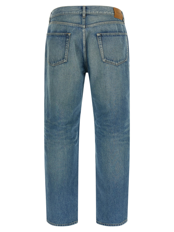 Saint Laurent Mick Jeans - Blue | 0537a24b49ddc6026268d775113310ee88bd38c9