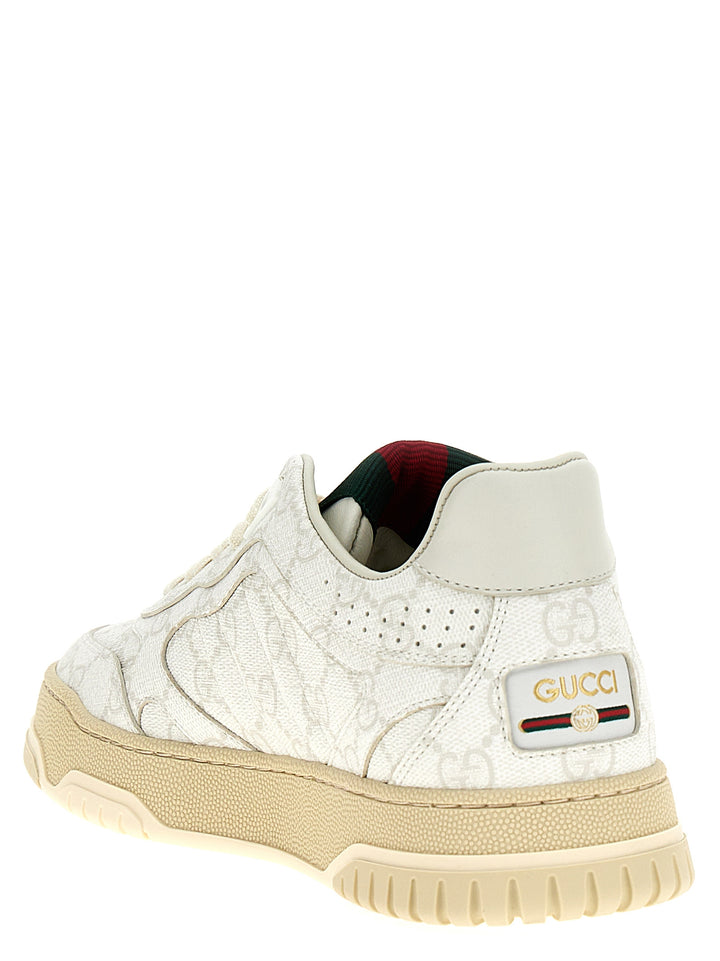 Gucci Gucci Re-Web Sneakers - White | 322dd0c6de274ed1957b6fb22f587a4216b88379