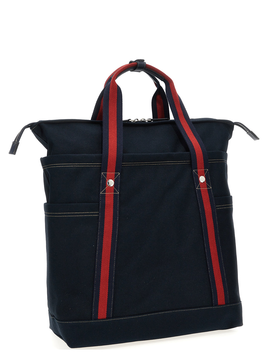 Gucci Large Coat Of Arms Shopping Tote Bag - Blue | 79e8e86a0140b4e2995cb399985b61fb5e3a0cd4