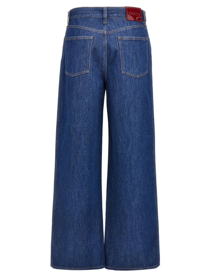 Gucci Cotton Jeans - Blue | 5b93f87633cac1b7d14c172aed9b67cabde1bef0