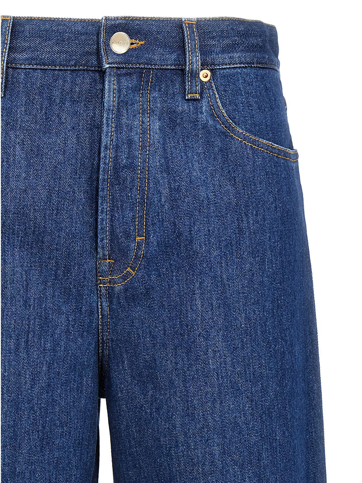 Gucci Cotton Jeans - Blue | 68a64bfdd6e29905abb23eb24bb55b4b80e9832b