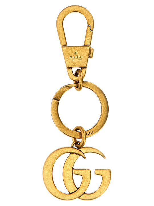Doppia G Keyring Gold