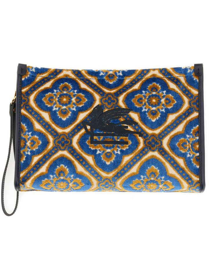 Etro Clutch Bags - Blue | Wanan Luxury