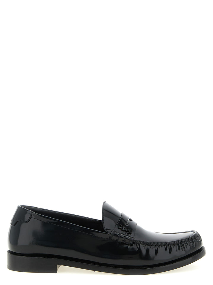 Saint Laurent Le Loafer Loafers - Black | 0179297c8aea505df2207e75bc8e026c8b3a26b4