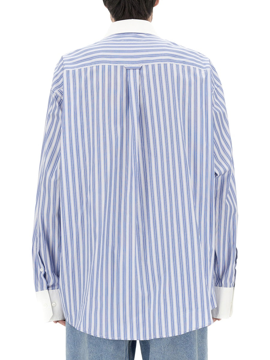MM6 Maison Margiela Shirts - Light Blue | Wanan Luxury