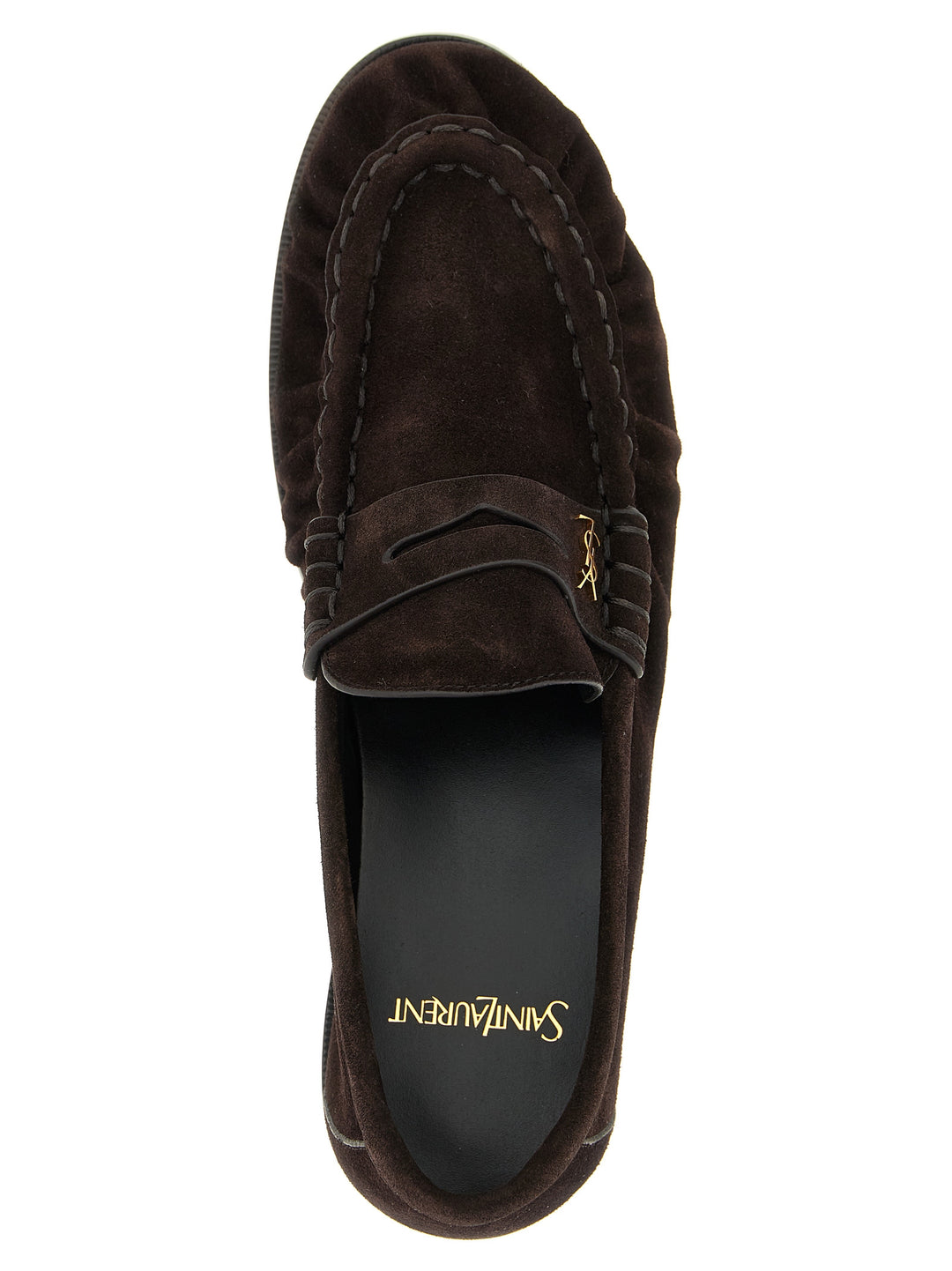 Saint Laurent Le Loafer Loafers - Brown | 900f91d9376b070010267313ba71179b2b0fc609