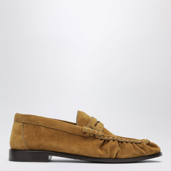 Le Loafer Moccasins In Tan Suede