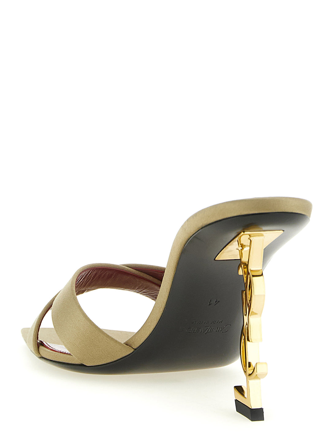 Saint Laurent Opyum Sandals - Green | 7256ce6ed27eefd8e994d5f3e74c7aa85c97053a