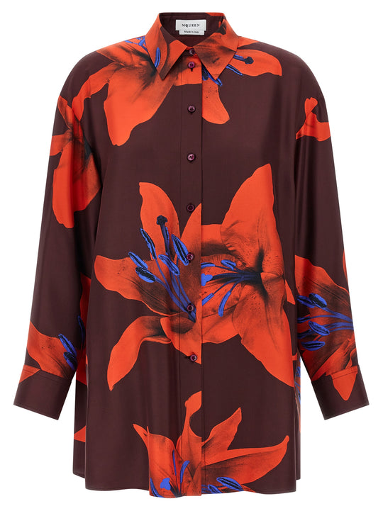 Flame Lily Shirt And Blouse Multicolor