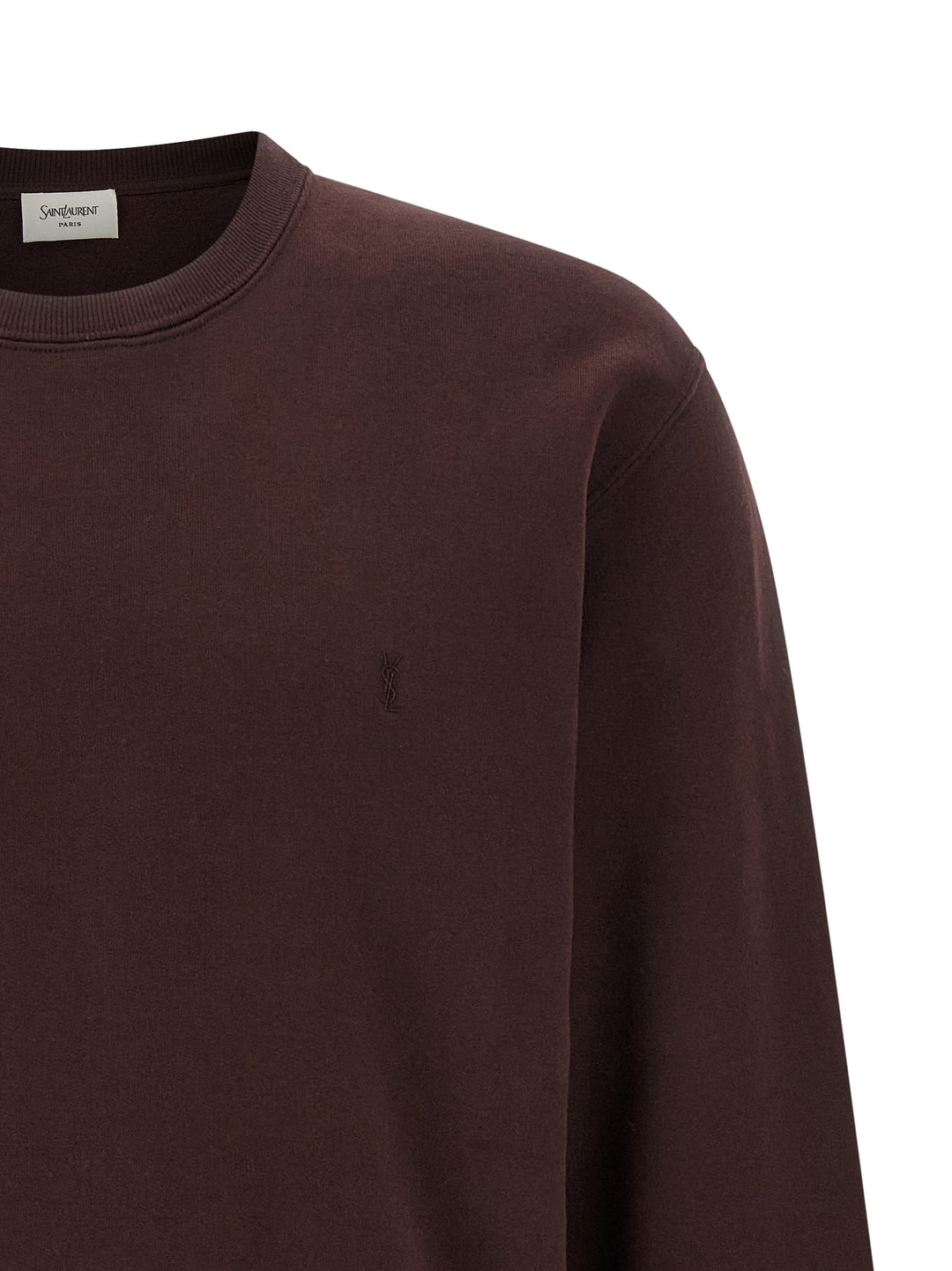 Saint Laurent Cassandre Sweatshirt - Bordeaux | 0f368b4f90d4ef543e3bbfad81d99d8459e01520