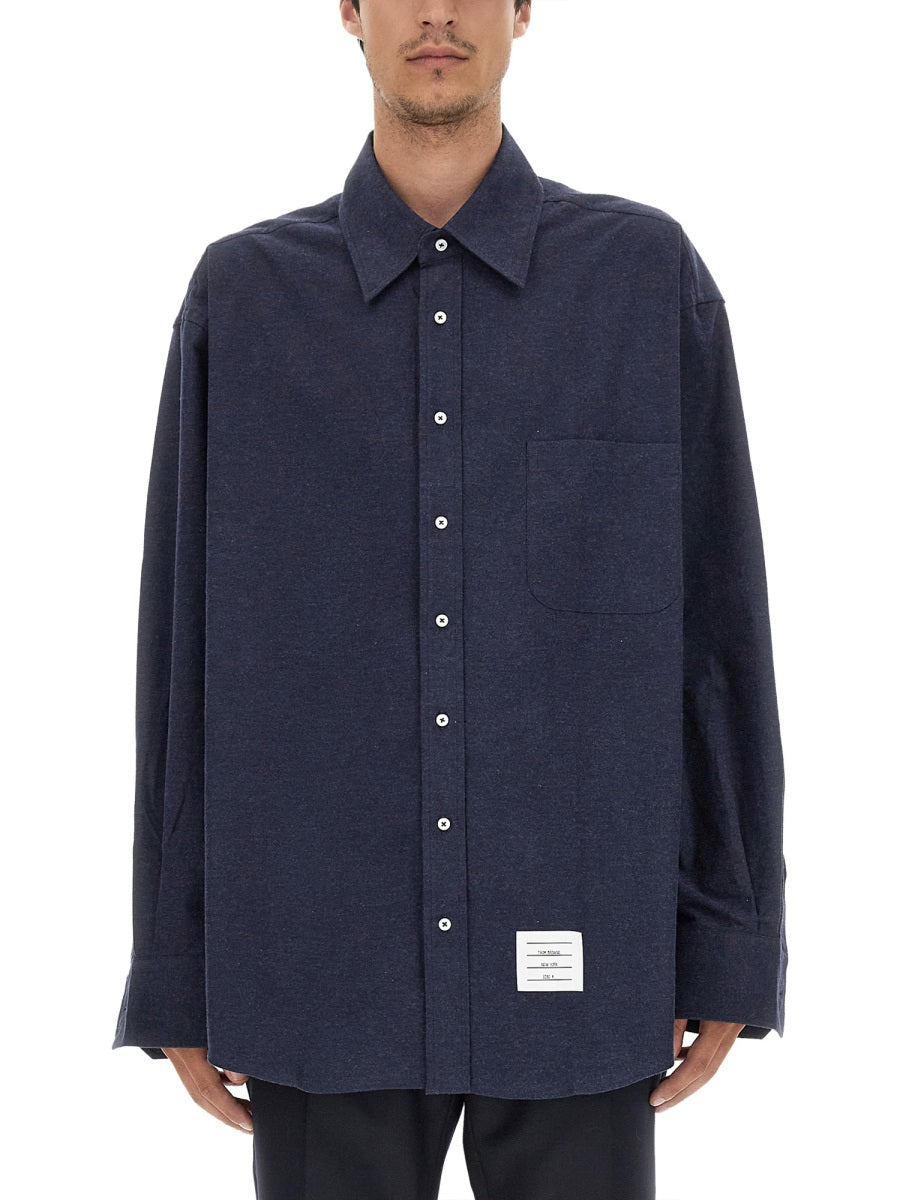 Thom Browne Shirts - Blue | Wanan Luxury