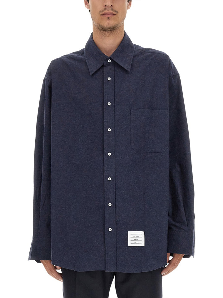 Thom Browne Shirts - Blue | Wanan Luxury