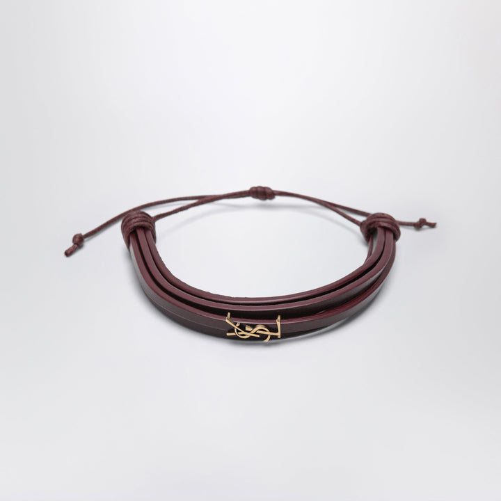 Saint Laurent Jewelry - Burgundy | e91f5b3a1f2a375e79cb36e44ca7400fbf3a9b0e