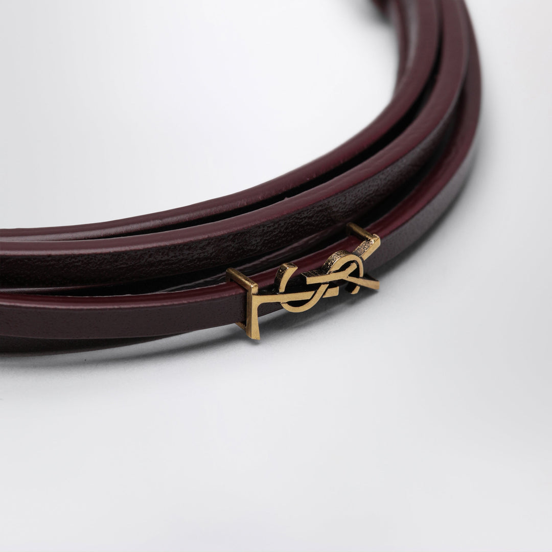 Saint Laurent Jewelry - Burgundy | 02925fb83cd1ec0ba4bfcc9d6d2f8c800d6b0d40