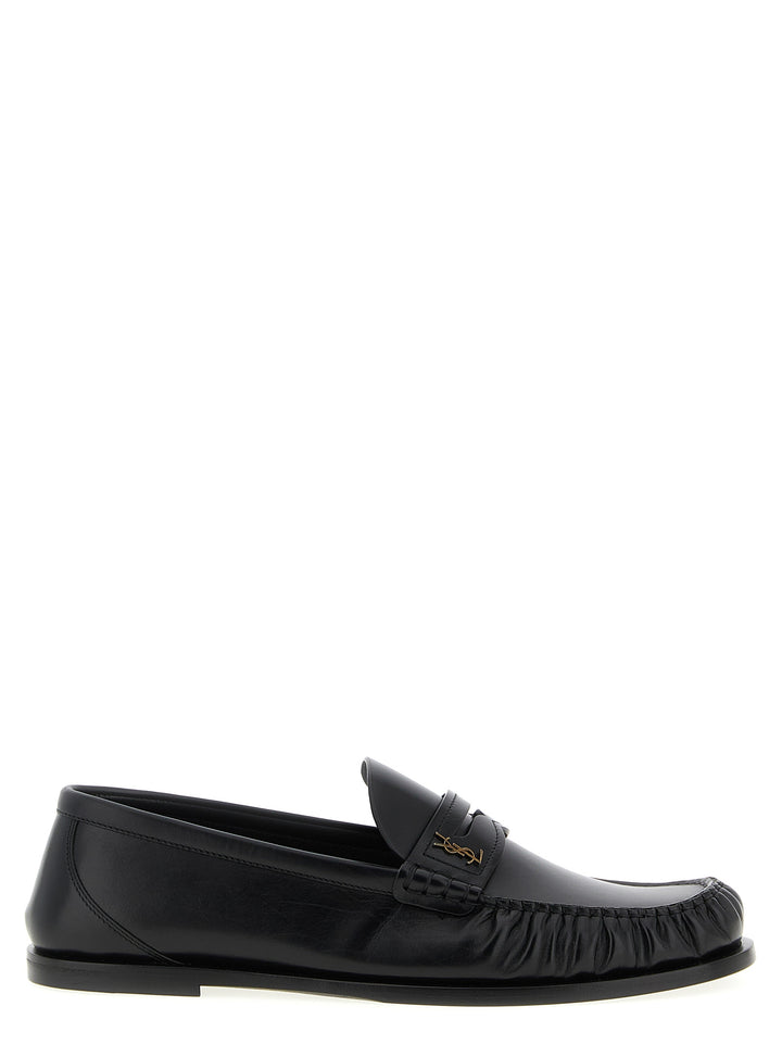 Saint Laurent Laurent Loafers - Black | 7e378374ca0353ab0971373d427c6f41754503a9