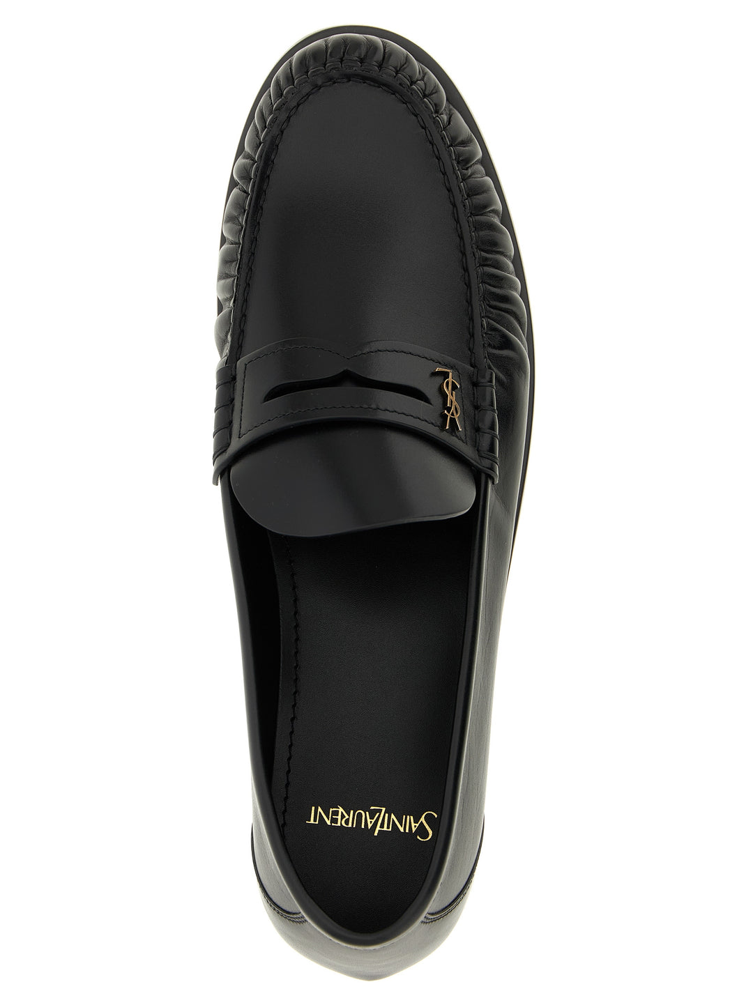 Saint Laurent Laurent Loafers - Black | 309b2d35564ef5b0b55334a8e185e90933388d85